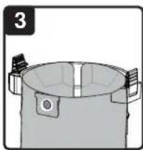 Vacmaster Professional VJH1612PF 0202 - INSTALLING DUST COLLECTION BAG - 3