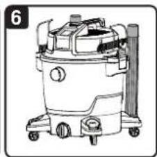 Vacmaster Professional VJH1612PF 0202 - ASPIRADO EN MOJADO - 8