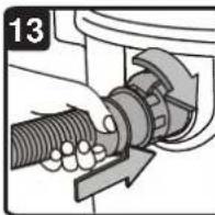Vacmaster Professional VJH1612PF 0202 - INSTRUCTIONS RELATIVES AU MONTAGE GÉNÉRAL - 13