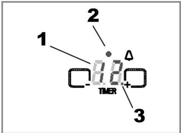 Fulgor Milano F6RT30S2 - Ajuste del contador de tiempo - 1
