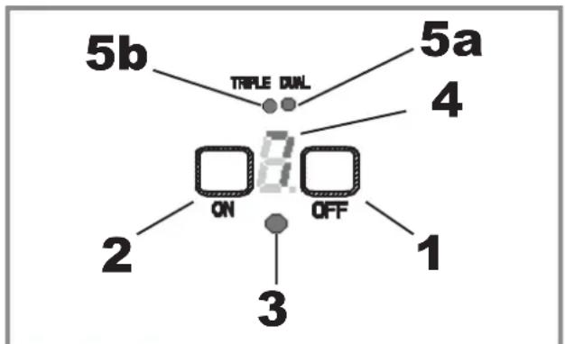 Fulgor Milano F6RT36S2 - Elements setting - 1