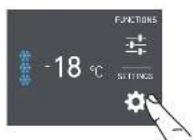 Fulgor Milano F7SFC18S1-L - 3) Set° F/°C - 1