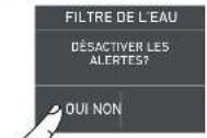 Fulgor Milano F7SFC18S1-L - 5a) Désactivation Filtre de l'eau - 4