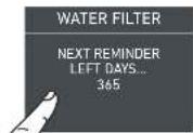 Fulgor Milano F7SFC18S1-L - 5a) Water Filter Deactivation - 9