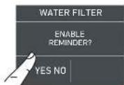 Fulgor Milano F7SFC18S1-L - 5a) Water Filter Deactivation - 7