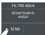 Fulgor Milano F7SFC18S1-L - 5a) Desactivación del filtro del agua - 8