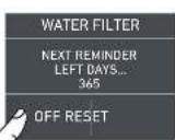 Fulgor Milano F7SFC18S1-L - 5a) Water Filter Deactivation - 6