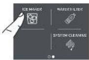 Fulgor Milano F7SFC18S1-L - 4) Ice Maker activation - 3