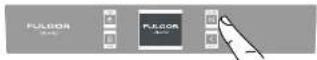Fulgor Milano F7SFC18S1-L - Information signals of warning messages on the display. - 1