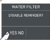 Fulgor Milano F7SFC18S1-L - 5a) Water Filter Deactivation - 8