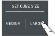 Fulgor Milano F7SFC18S1-L - 4a) Set Ice cube Size - Fast Ice - 4
