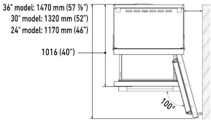Fulgor Milano F7IFC18O1-L - B Appliance height - 5