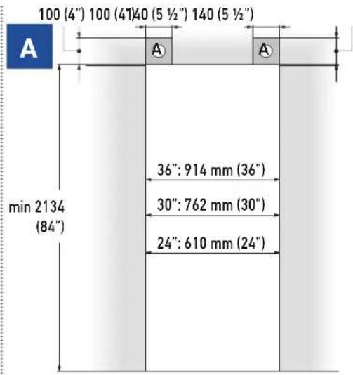 Fulgor Milano F7IFC18O1-L - B Appliance height - 1