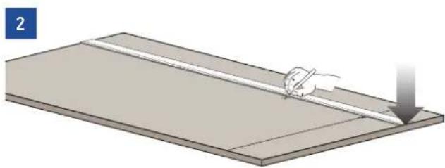 Fulgor Milano F7IFC18O1-L - Panel de la puerta - 2