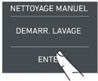 NETTOYAGE MANUEL DEMARR. LAVAGE ENTE