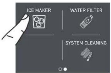 Fulgor Milano F7SFC30S1-L - 4) Ice Maker activation - 3