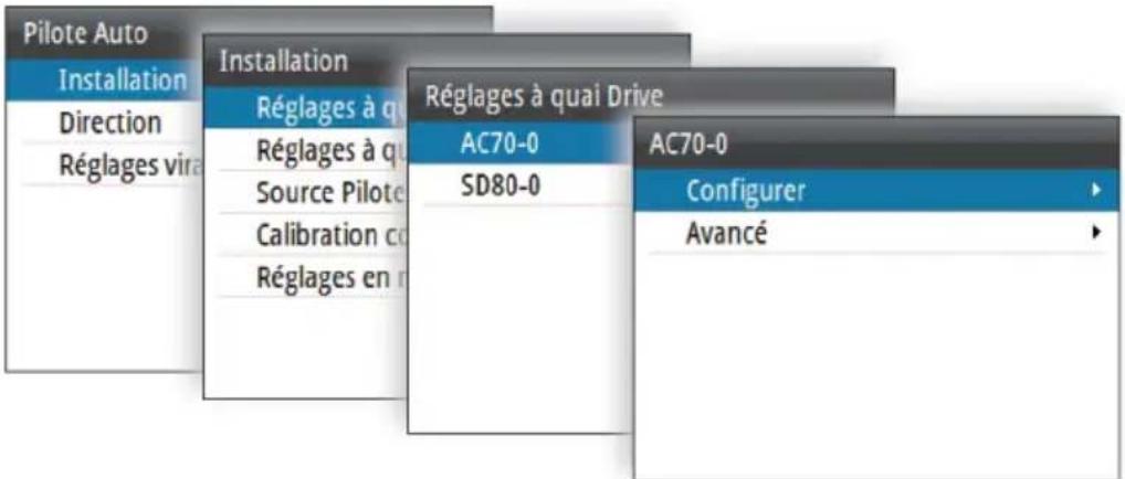 SIMRAD A2004 - Configuration du système AC70 - 1