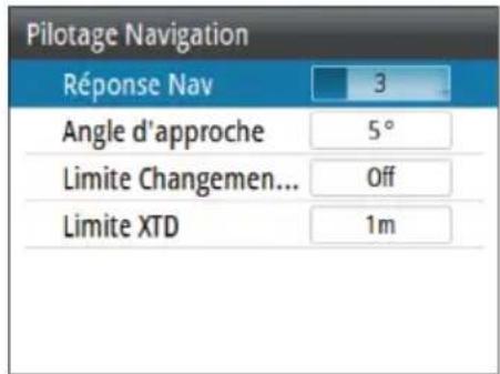 SIMRAD A2004 - Modifier une valeur - 2