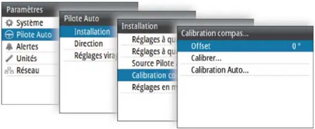 SIMRAD A2004 - Configuration du compas - 1