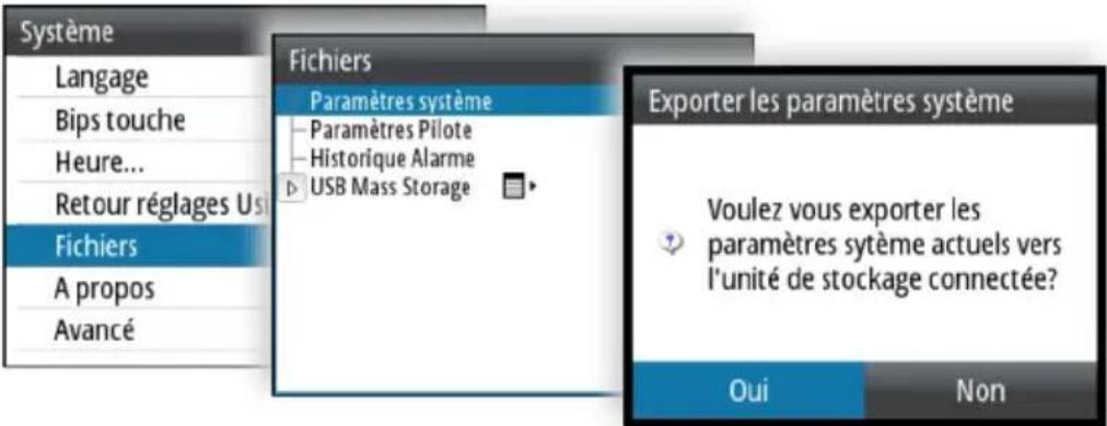 SIMRAD A2004 - Sauvegarde et restauration des données système - 1