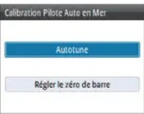 SIMRAD A2004 - Réglage du pilote automatique - 1