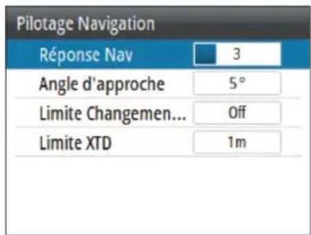 SIMRAD A2004 - Modifier une valeur - 1