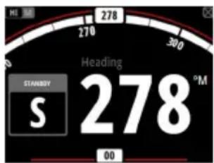 SIMRAD AP44 - Sélection d'un mode de pilotage automatique - 1