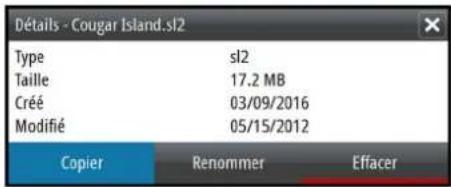 SIMRAD S2009-S2016 - Gestion des fichiers - 2