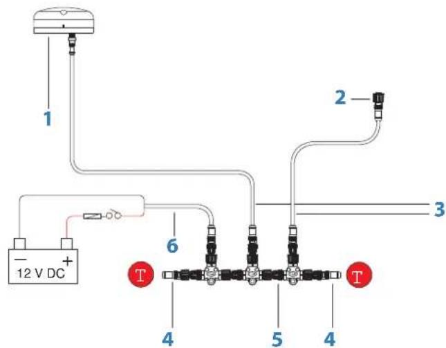 SIMRAD S2009-S2016 - Alimentation du réseau - 1