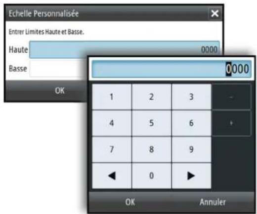 SIMRAD S2009-S2016 - Échelle Personalisée - 1