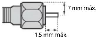 SONY Bravia K-77XR84 - Recomendación sobre el conector de tipo F\* - 1