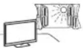 SONY Bravia XR-75XR70 - Kielletyt tilanteet: - 3