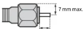 SONY Bravia K-55XR84 - Recommendation of F type plug* - 1