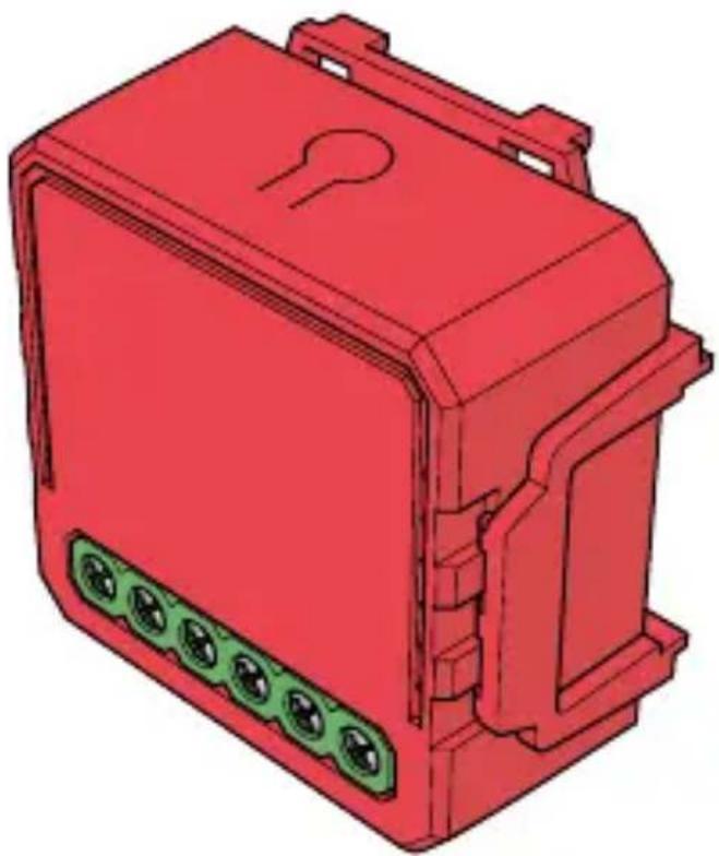 NEDIS ZBWS20RD - Zigbee 2 Channel Smart Switch Module - 2