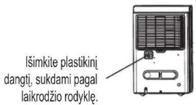 COMFEE MDDP3-30DEN7 - Siurblio nutekėjimas (kai kuriuose modeliuose) - 1
