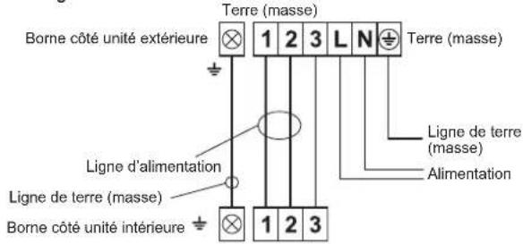 FUJITSU ASHH12KLTA - Diagrammes de branchement - 1
