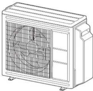 FUJITSU AOEG24KBCA3 - CLIMATISEUR UNITÉ EXTÉRIEUR - 1