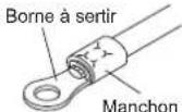 FUJITSU AOEG14KBCA2 - Précautions pour le raccordement du cable - 3