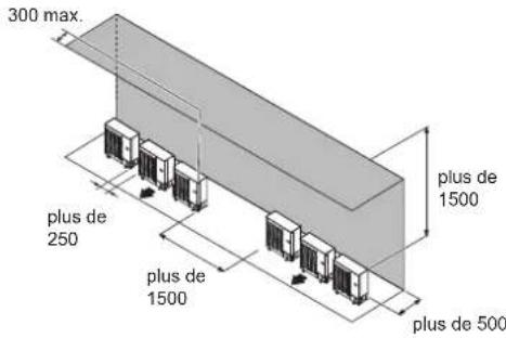 FUJITSU AOEG45KBTB - Installation de plusieurs appareils d'extérieur - 4