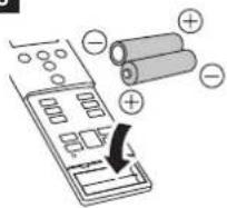 FUJITSU ASEH09KMCG - Insertion des piles - 3