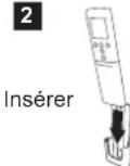FUJITSU ASEG14KETF - Comment utiliser le porte-telecommande - 3