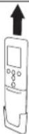 FUJITSU ASEH07KGTG - Comment utiliser le support de télécommande - 6