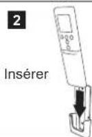 FUJITSU ASEH14KGTG - Comment utiliser le support de télécommande - 2