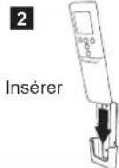 FUJITSU ASHH14KGTG - Comment utiliser le support de télécommande - 2