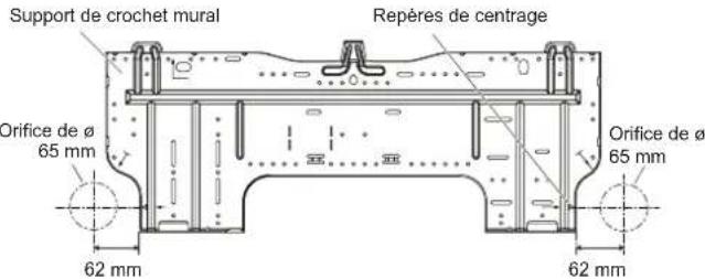 FUJITSU ASHH12KGTG - Découpe du trou dans le mur pour raccorder les tuyaux - 1