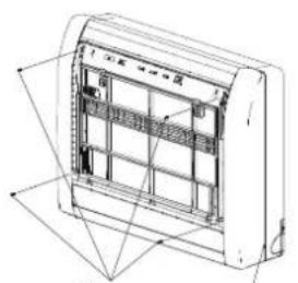 FUJITSU AGEG09KVCA - ■ Installation des panneaux latéraux gauche et droit - 3