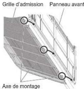 FUJITSU AGEG12KVCA - ■ Installation des panneaux latéraux gauche et droit - 2