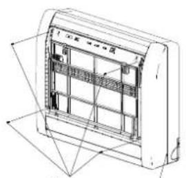 FUJITSU AGEG14KVCA - ■ Installation des panneaux latéraux gauche et droit - 3