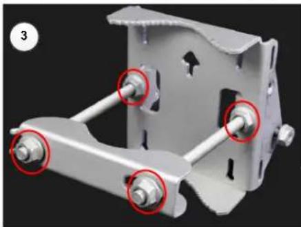 Cambium Networks PTP 670 - Conjunto de soporte basculante - 3