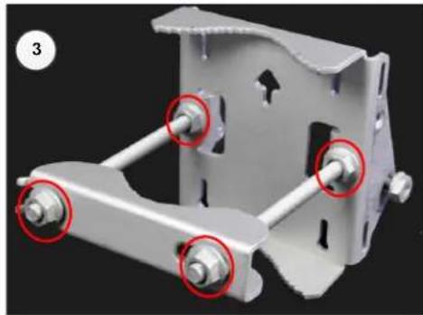 Cambium Networks PTP 670 - Tilt Bracket Assembly - 3